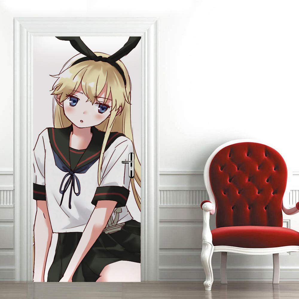 anime deurstickers